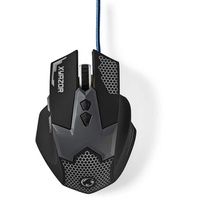 Nedis Xyazor Gaming Mouse, schwarz,