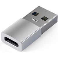 Satechi USB Type-A zu Type-C-Adapter Silber