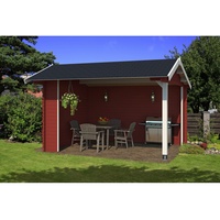 Lasita Maja Gartenhaus Kirian 300 Schwedenrot