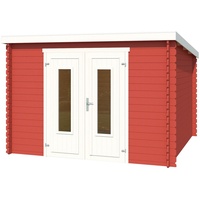 Lasita Maja Sacramento 3,12 x 3,12 m schwendenrot