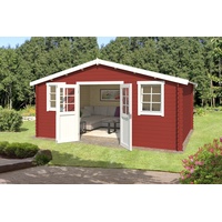 Lasita Maja Lasita Holz-Gartenhaus Udo 384 Schwedenrot 522,4 x