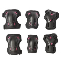 Rollerblade Skate Gear 3 Beschützer Black/Raspberry M