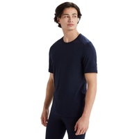 Icebreaker Herren 200 Oasis T-Shirt (Größe S, blau)