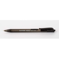 Paper Mate PaperMate Kugelschreiber InkJoy 100 RT schwarz/transparent, Schreibfarbe: