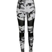 URBAN CLASSICS Mesh-leggings White / Black M