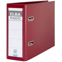 Elba Ordner rado plast A5 hoch, 75mm PVC schwarz