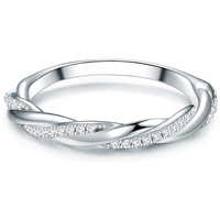 Trilani Ring Sterling Silber Zirkonia in 52 Damen