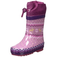 Playshoes Gummistiefel gefüttert lila 20