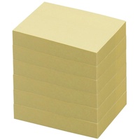 Dots Recycling Haftnotizen gelb, 12 Blöcke