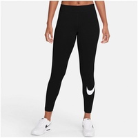 Nike Essential Mid-Rise Leggings Damen black/white L