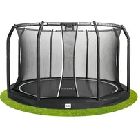 Salta Premium Ground 251 cm inkl. Sicherheitsnetz schwarz