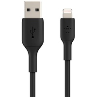Belkin Boost Charge Lightning Kabel 2m, PVC, Schwarz