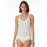 SCHIESSER Personal Fit Spaghetti Top Elfenbein X-Large Damen