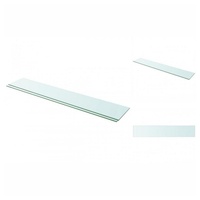 VidaXL Regalböden 2 Stk. Glas Transparent 110x20 cm