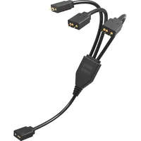 Akasa Addressable RGB LED Splitter Kabel, 3-fach, 50cm, schwarz