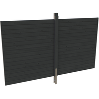 SKANHOLZ Skan Holz Rückwand Profilschalung 355x200cm