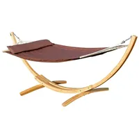 ALEOS. 320cm Hängemattengestell Limited Edition Blanca-LIM-BRAUN Hängematte mit Gestell