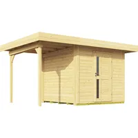 Weka 172 A 382x241cm Gartenhaus natur (172.2424.40111)