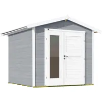 Weka 224 A Gr. 2 Satteldach grau