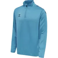 Hummel Core XK Poly 1/2-Zip Trainings-Top Herren blue danube