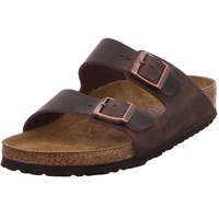 Birkenstock Arizona Weichbettung Naturleder geölt schmal habana 40