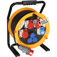 Brennenstuhl 1319110010 Kabeltrommel Brobusta CEE 4 IP44 Gewerbe-/Baustellen-Kabeltrommel 40m