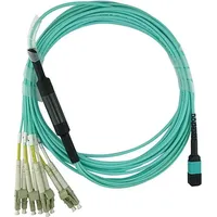 CBO LWL MPO/4xLC Breakout Kabel OM3 1 Meter, Transceiver,