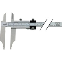 Helios Preisser Werkstattmessschieber DIN 862 300 mm mit Spitzen