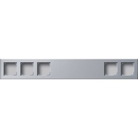 Gira Gehäuse 5-fach alu 136526