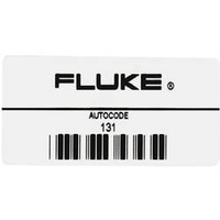Fluke Aufkleber AUTO200B Prüfcode Au (Messleitung), Messtechnik, Weiss