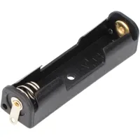 Goobay Batteriehalter - 1x AAA mit Lötanschluss