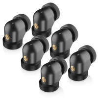 RAIJINTEK PELIAS D140906, 14mm, 90 Grad Adapter - 6er-Pack,