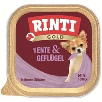 Rinti Gold Mini Ente & Geflügel 16 x 100