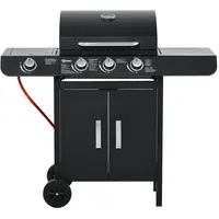 Outsunny Gasgrill Grillwagen 110 x 50 x 100 cm