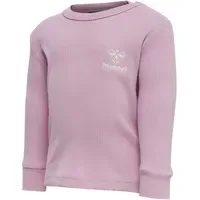 Hummel hmlSAMI langarm Baby-Shirt mauve mist 56