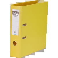 Elba Ordner rado Plast A4 80mm PVC gelb