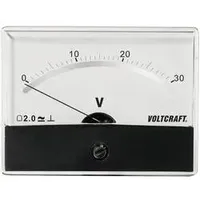 VOLTCRAFT AM-86X65/30V/DC AM-86X65/30V/DC Einbau-Messgerät AM-86X65/30V/DC Drehspule