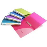 Rapesco RAPESCO® Ringbücher 2-Ringe grün, blau, pink, violett, hellblau