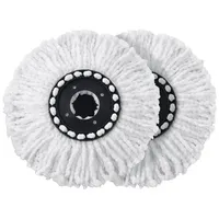 Clean Maxx CLEANmaxx Power-Wischmopp - Ersatzmopp, 2er-Set