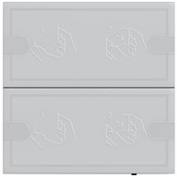 Gira KNX Tastsensor 4 Komfort 2f TS4 Anthrazit