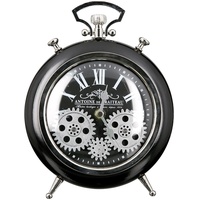 Casablanca by Gilde Tischuhr Uhr Transmission schwarz, silber H.