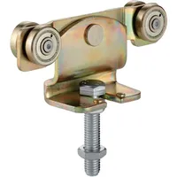 Helm Woelm Rollapparat 391, Tragfähigkeit 85kg, doppelpaarig, für Profil