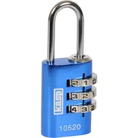 Kasp K10520BLUD Vorhängeschloss 20mm Blau Zahlenschloss