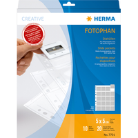 Herma Diahüllen 5x5 10 Blatt klar 7701