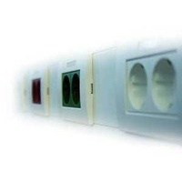 PROTEC.class Steckdoseneinheit 2fach rw