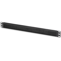 Digitus Kabelbürstenleiste 483 mm (19") Netzwerk- und Serverschränke schwarz