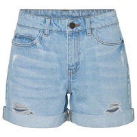Noisy May Jeansshorts im Destroyed-Look Modell Smiley