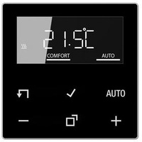 Jung A1790DSW LB-Management Raumthermostat-Display, Serie AS/A, schwarz