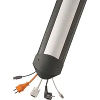 Serpa EasyLoader Alu B15 Kabelkanal, 150x17mm, 3m, schwarz (5.01054.9004)