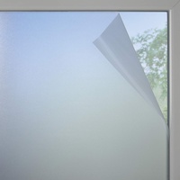 GARDINIA Fensterfolie, Milchglas-Optik, 100 % PVC, Blickschutz, Lichtdurchlässig, Sichtschutzfolie,